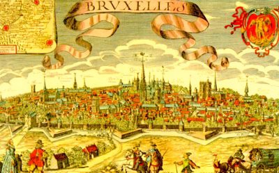 le vieux Bruxelles, ses tours et ses remparts